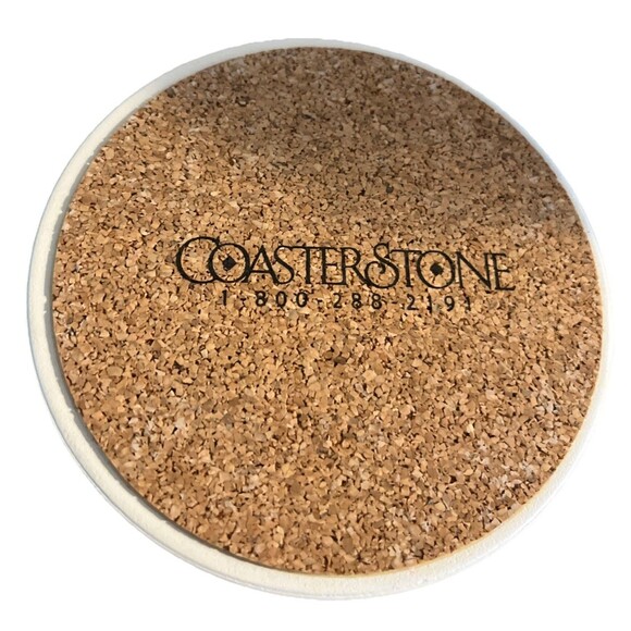 VTG CoasterStone Sandstone Coasters Victorian Teapots  4 Assorted Coasters NIB - Picture 7 of 10